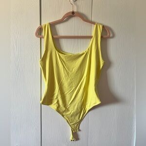 Second Skin Yellow Bodysuit